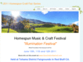 homespuncraftfair.com