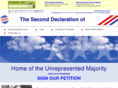 theseconddeclarationofindependence.com