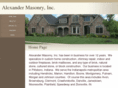 alexandermasonry.com