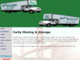cartymovingandstorage.com