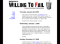 willingtofail.com