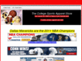 thecollegesportsapparelstore.com