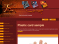 plasticcardsample.com