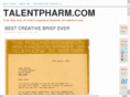 talentpharm.com