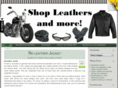 shopleathersandmore.com