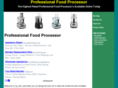 professionalfoodprocessor.com