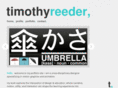 timothyreeder.com