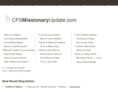 cfsmissionaryupdate.com