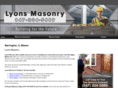 lyonsmasonry.com