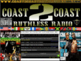 coast2coastruthlessradio.com