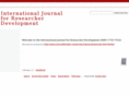 researcherdevelopmentjournal.org