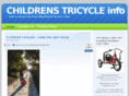 childrenstricycle.net