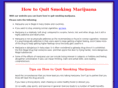 howtoquitsmokingmarijuana.com