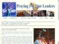 prayingforourleaders.com