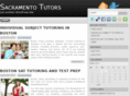 sacramentotutors.net