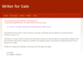 writerforsale.com