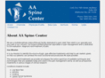 aaspinecenter.com