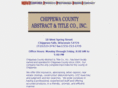 chippewacountyabstract.com