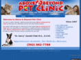 abovebeyondpetclinic.com