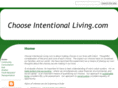 chooseintentionalliving.com