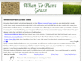 whentoplantgrass.com