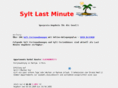 lastminute-sylt.com