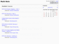 mathnote.org