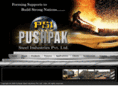 pushpaksteels.com