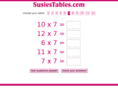 susiestables.com
