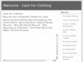 cashforclothing.co.uk