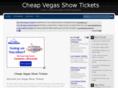 cheapvegasshowtickets.net