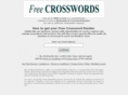 freecrosswords.org