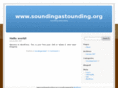 soundingastounding.com