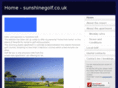 sunshinegolf.co.uk
