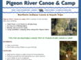 pigeonrivercanoeandcamp.com