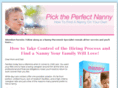picktheperfectnanny.com