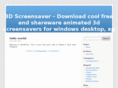 3dscreensaver.net