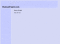thatsallright.com