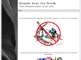 donateyourtaxbreak.com