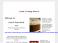 cakeyouverymuch.com