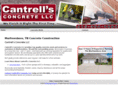 cantrellsconcretemurfreesboro.com