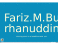 farizburhanuddin.com