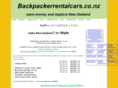 backpackerrentalcars.co.nz