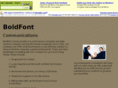 boldfont.com