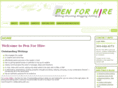 pen-for-hire.com