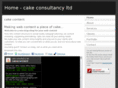 cakeconsultancy.com