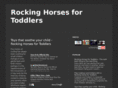 rockinghorsesfortoddlers.com
