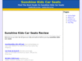 sunshinekidscarseats.net