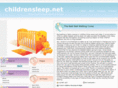 childrensleep.net