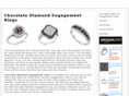 chocolatediamondengagementrings.com